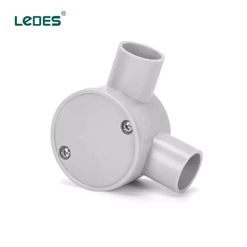 Ledes Pvc Junction Box Electrical J Boxes 2 Way Shallow Ledes Pvc Junction Box Electrical J Boxes 2 Way Shallow