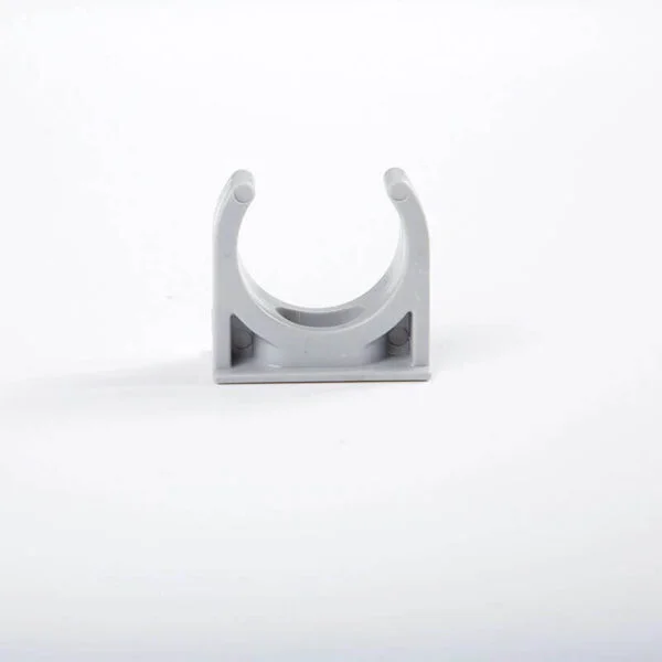 Ledes Plastic Pipe Clamp Pvc Electrical Conduit Clips - Gray