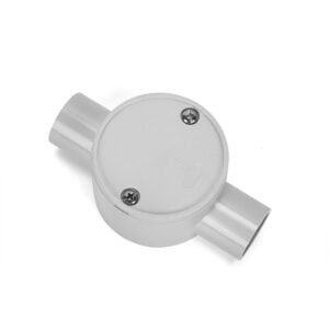 Ledes J Box Boîte de jonction électrique étanche 2 voies Gris