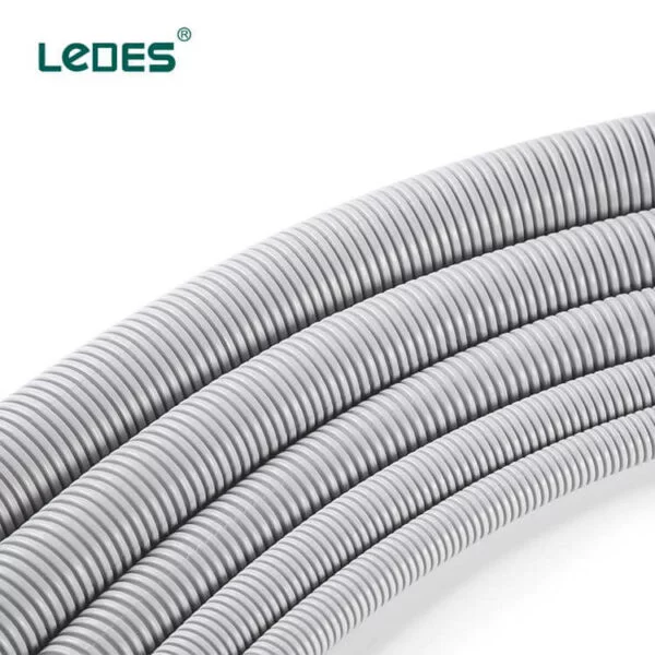 Ledes Iec & As/nzs Certified Corrugated Flexible Conduit Gery Brand Supplier Factory Price Manufacturer Bulk Sale New Zealand Australian Sri Lanka Peru Chile Spain Singapore