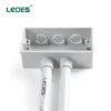Ledes Plastic Conduit Fittings Electric Male Connector Factory Price Brand Manufacturer Wholesale Distributor