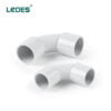 Codo de conducto Ledes Lszh Accesorios eléctricos de 45 a 90 grados