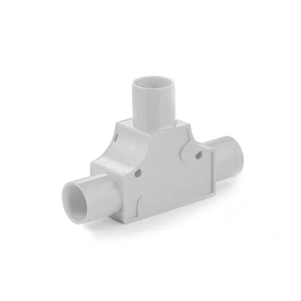 Conector en T para inspección de conductos Ledes Lszh, accesorios para tuberías eléctricas