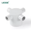 Ledes Plastic Electrical Junction Box Lszh Conduit Pipe Fittings Factory Supplier Manufacturers Distributors in Australian America Canda