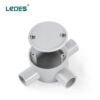 Ledes Waterproof Electrical Boxes Outdoor 3 Way Conduit Fittings Distributors Wholesale Price Bulk