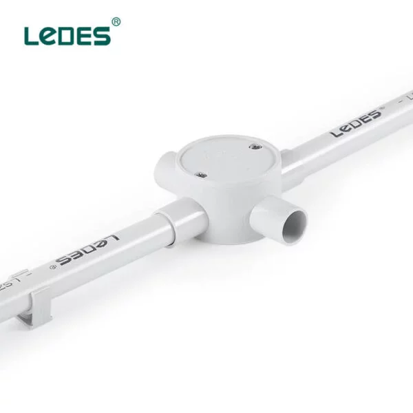 Ledes Iec & Asnzs Certified 4 Way Shallow Electrical Box Conduit Pipe Fittings Suppliers Brand Manufacturer Wholesale Distributors
