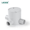 Ledes Caixa Elétrica Impermeável Lszh Conexões de Conduíte Rígido Fabricante Fornecedores Atacadista Distribuidor Lista de Preços