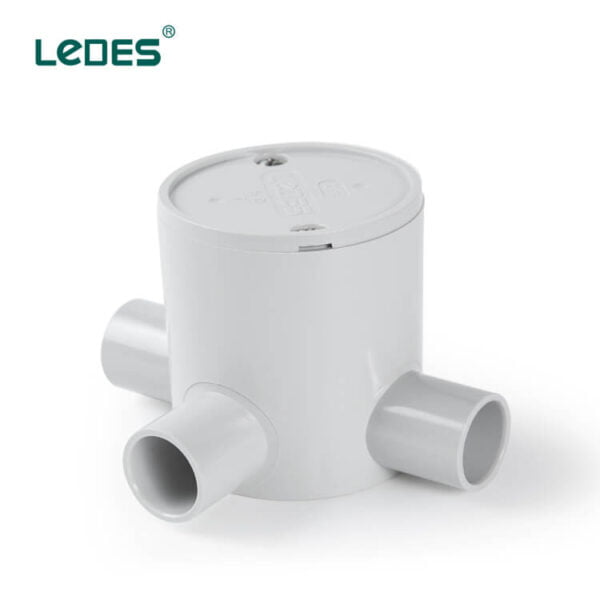 Ledes Caixa Elétrica Impermeável Lszh Conexões de Conduíte Rígido Fabricante Fornecedores Atacadista Distribuidor Lista de Preços