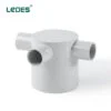 Ledes Ceiling Electrical Box Small Connection Gang Box Pipe Fittings Manufacturers Brands Factory Wholesaler Distributors Iec Certified Fittings