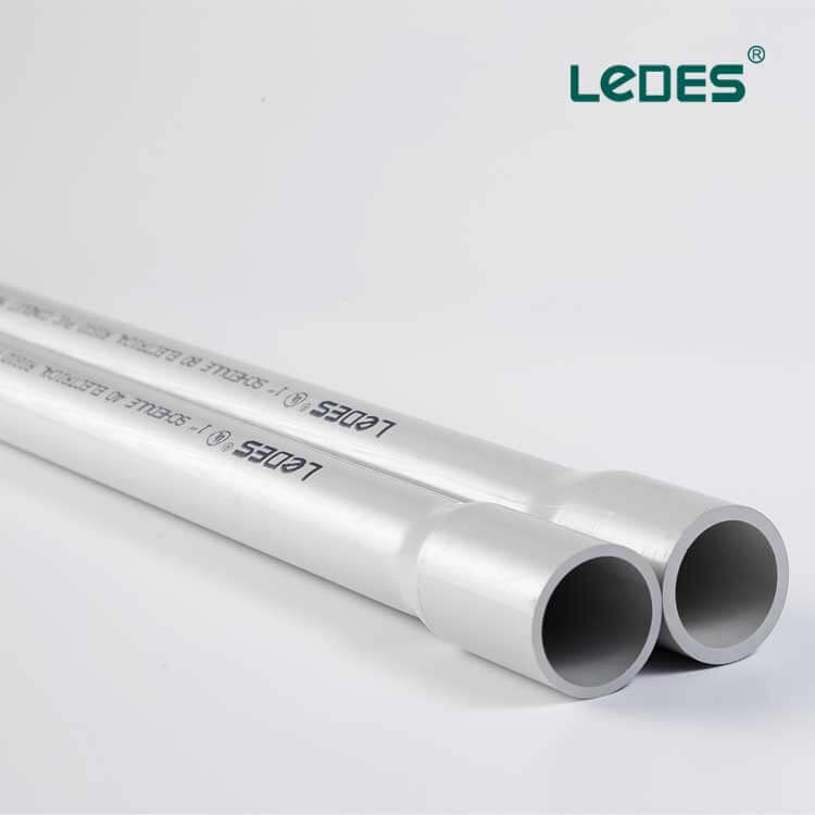 Ledes Ul Listed Type a Eb Pvc Conduit Pipe Manufacturer Brand Factory Price List for Sale Ledes Ul Listed Type a Eb Pvc Conduit Pipe Manufacturer Brand Factory Price List for Sale