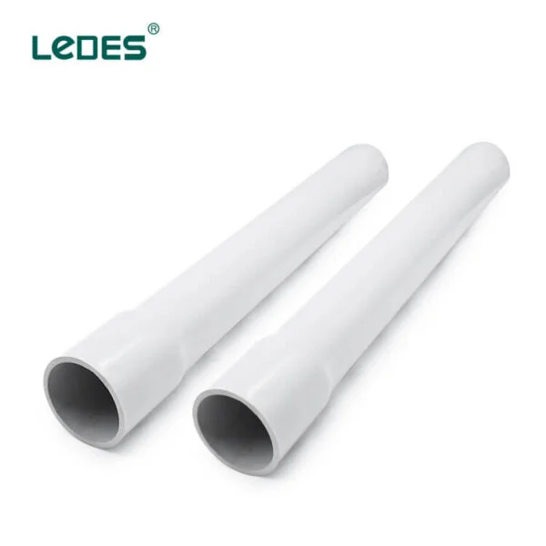 Conduit électrique rigide en PVC souterrain de type Eb de Ledes