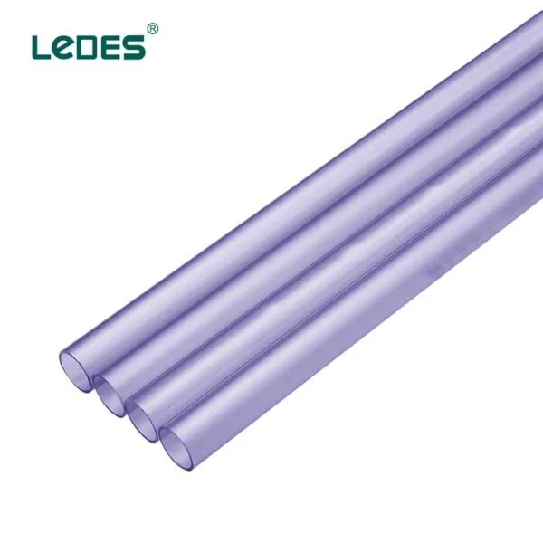 Ledes 透明塑料管 Sch 40 PVC 导管 Ul Astm 认证工厂供应商制造商批发经销商批量价格表美国加拿大墨西哥智利秘鲁西班牙哥伦比亚新加坡巴西香港韩国马耳他萨摩亚