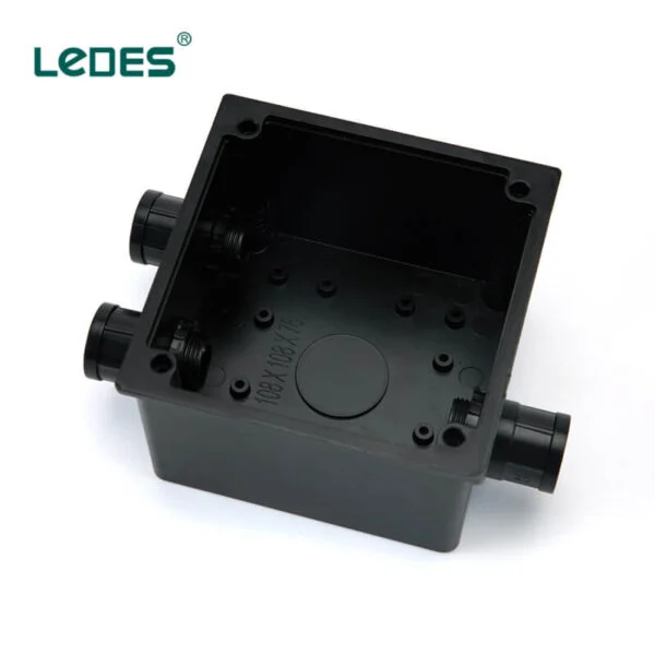 Ledes Black Adaptable Box Electrical Conduit Pipe Fittings Manufacturer Wholesaler Distributor Price List