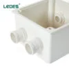 Ledes Plastic Adaptable Box White Electrical Pipe Fittings Manufacturer Factory Supplier Wholesale Distributor