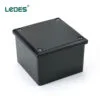 Ledes Asnzs Certified Black Adaptable Box Electrical Boxes
