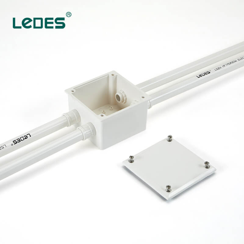Ledes Electrical Junction Box White Pvc Conduit Fittings Catalogue Manufacturer Peru Chile Australian New Zealand Spain Columbia Singapore Hongkong Brazil Korea Ledes Electrical Junction Box White Pvc Conduit Fittings Catalogue Manufacturer Peru Chile Australian New Zealand Spain Columbia Singapore Hongkong Brazil Korea