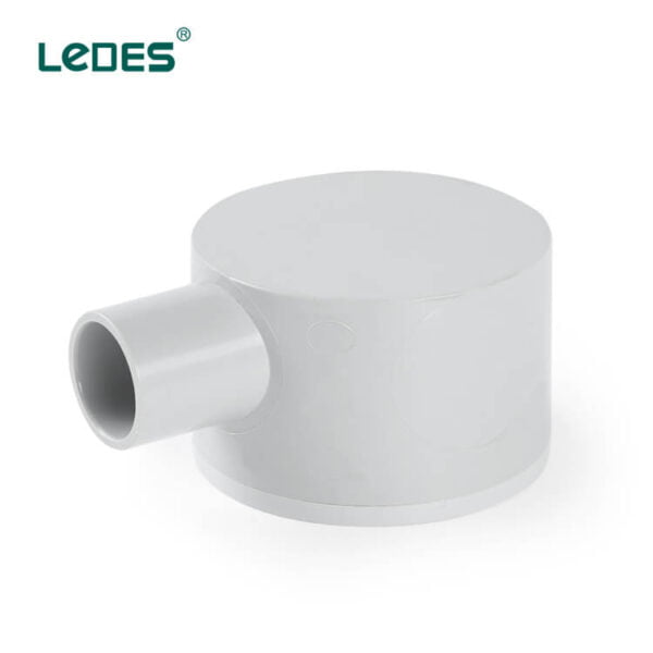 Ledes Electrical Junction Box Outdoor Wiring Box 1 Way Gray