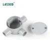 Ledes Pvc Junction Box Outdoor Plastic Waterproof J Boxes Electrical Fittings Manufacturer Brand Wholesaler Distributor Bulk Price for Sale Australia New Zealand Peru Chile Spain Columbia Hongkong Singapore Brazil Korea