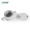 Ledes Outdoor Light Junction Box Gray Electrical Fitting Manufacturer Brand Factory Supplier Wholesale Distributors Bulk Price Brazil Australia Singapore Columbia Spain Peru Chile New Zealand