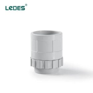 Adaptateur de boîte de jonction en PVC Ledes, connecteurs de conduits électriques