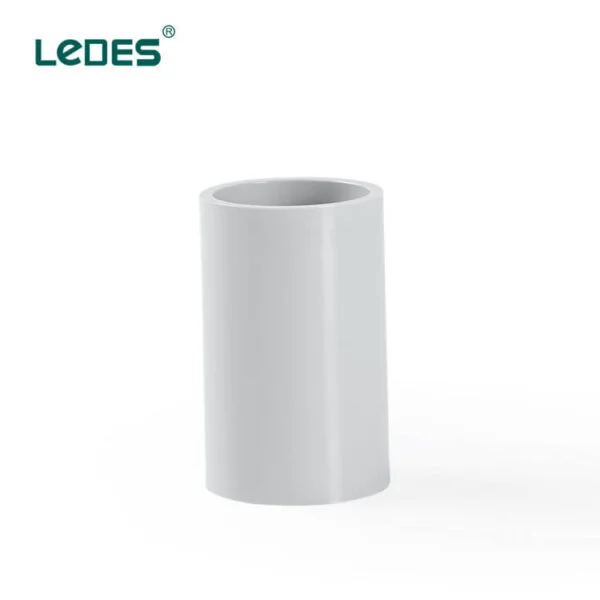Ledes 电气耦合器 PVC 导管耦合器配件 灰色