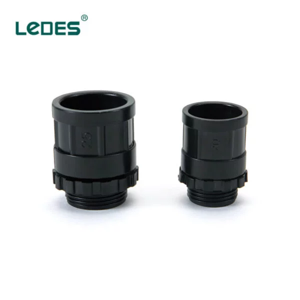Ledes Conduit Adapter 잠금 너트가 있는 견고한 파이프 수컷 어댑터