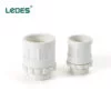 Ledes Pvc Conduit Fittings Male Adapters Accessories White