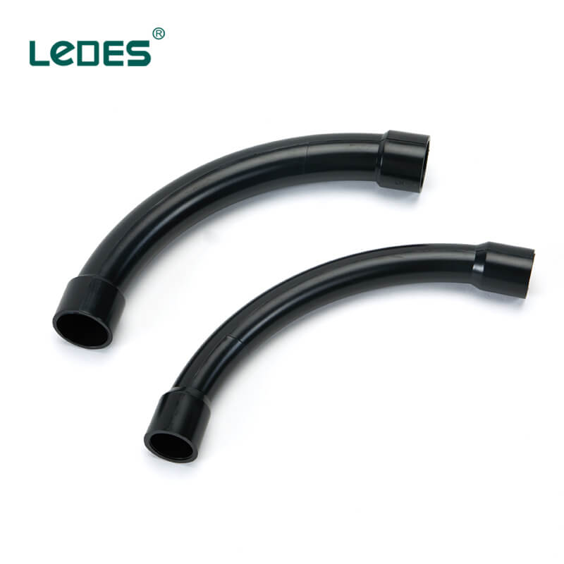 Ledes Electrical Conduit Bend Lszh 45 Degree Fitting - Black Ledes Electrical Conduit Bend Lszh 45 Degree Fitting - Black