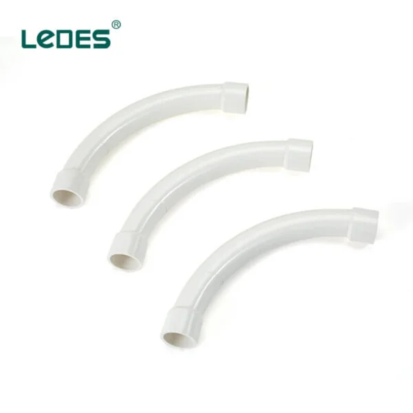Ledes Conduit Pipe Bend Lszh 전기 파이프 커넥터