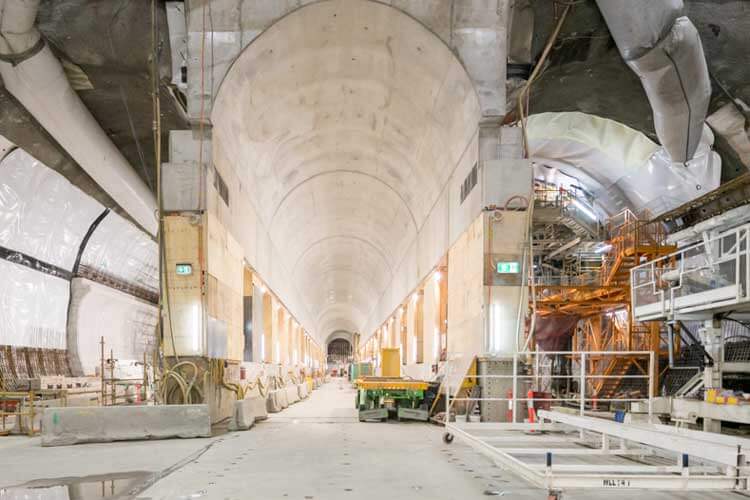 Ledes am Melbourne Metro Tunnel-Projekt beteiligt