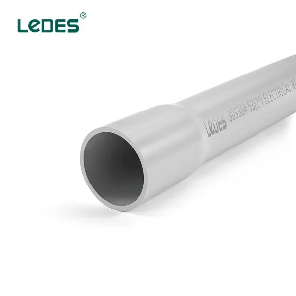 Conducto eléctrico de PVC rígido Ledes Db2 Conductos subterráneos de plástico para enterramiento directo para cableado Gery