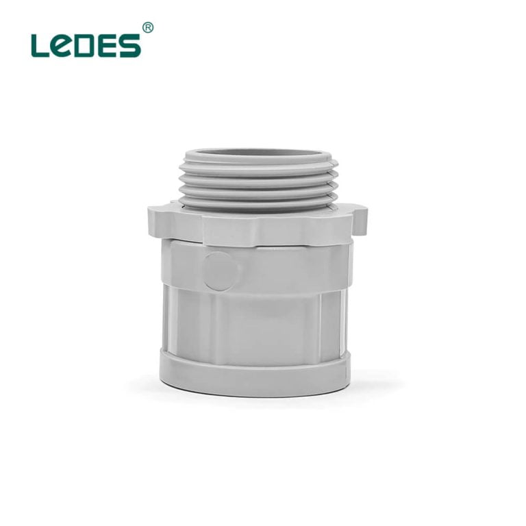 Ledes Male Terminal PVC Conduit Adapters for Schedule 40 80 Electrical