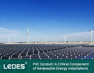 Conductos de PVC: un componente fundamental en las instalaciones de energía renovable
