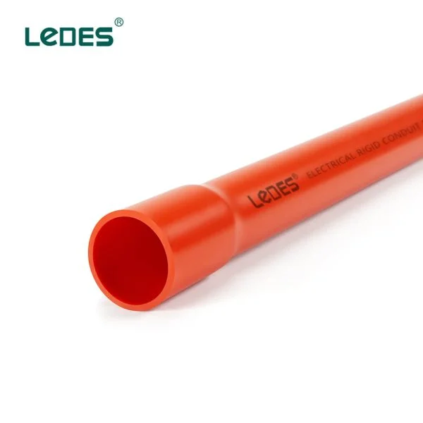 Conduit électrique en PVC Ledes pour câbles de câblage robustes