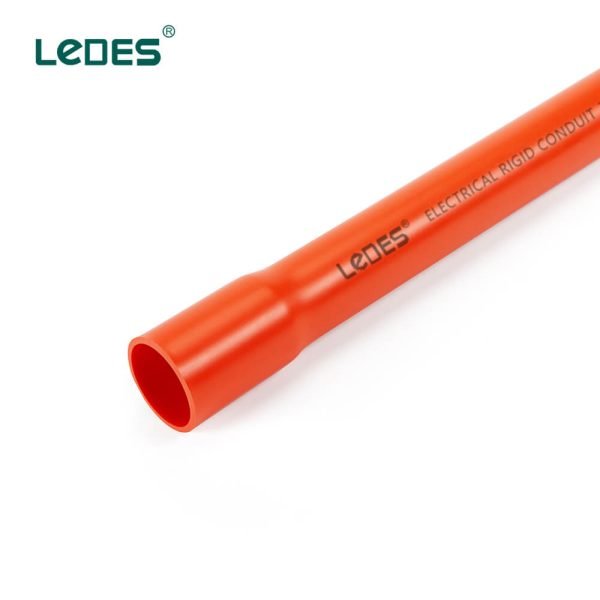 Ledes Iec Asnzs Certified Orange Electrical Conduit Heavy Duty for Cable Wiring Manufacturer Brand Factory Supplier Wholesaler Distributor Bulk Price for Sale Australian New Zealand Mexico Peru Chile Sri Lanka Spain Columbia Uk Singapore Hongkong Brazil Honduras Korea Malta