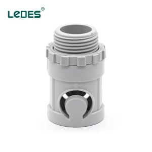 Ledes Junction Box ENT Connectors Conduit Fittings - Grey
