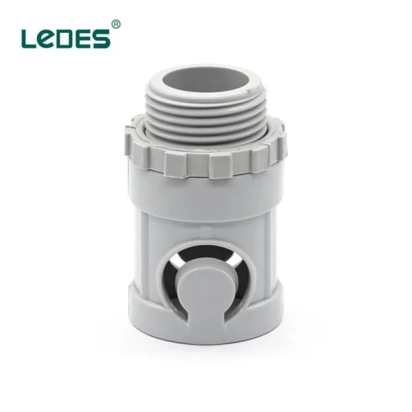 Ledes Junction Box Ent Connectors Conduit Fittings - Grey