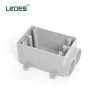 Ledes Single Gang Outlet Box 2 Way Pvc Electrical Boxes