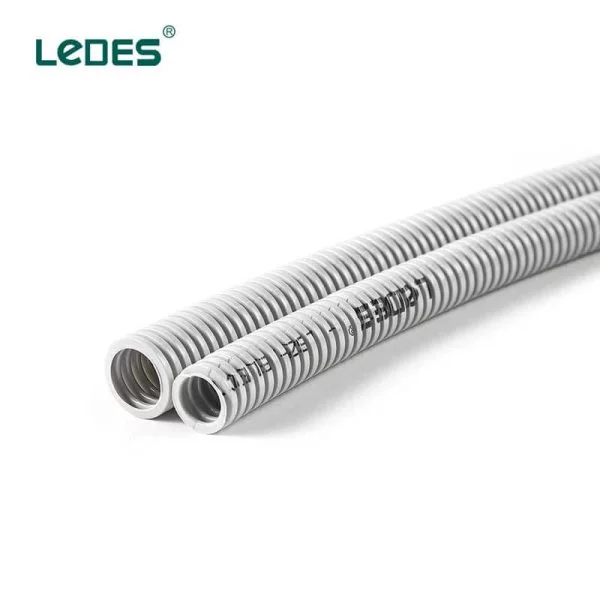 Ledes Lszh Electrical Corrugated Conduits Flexible Pipe