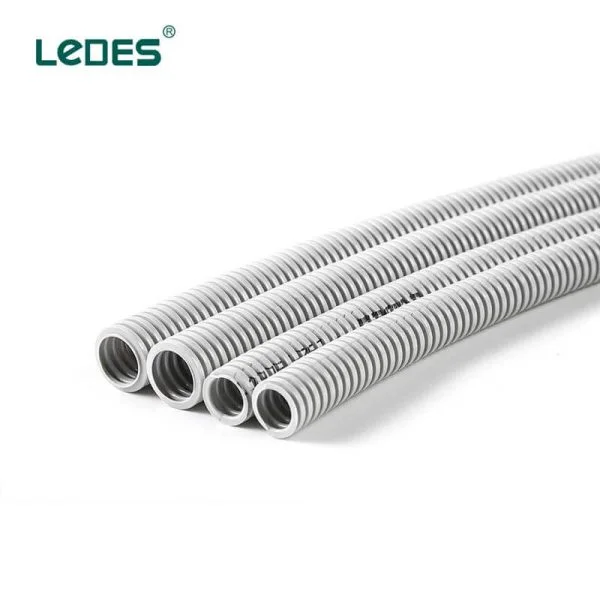 Ledes Iec & Asnzs Certified Pvc Plastic Flexible Corrugated Electrical Conduit Brand Supplier Manufacturer Factory Wholesales Price List Bulk in Australian New Zealand Peru Chile Sri Lanka Spain Uk Brazil Korea Malta