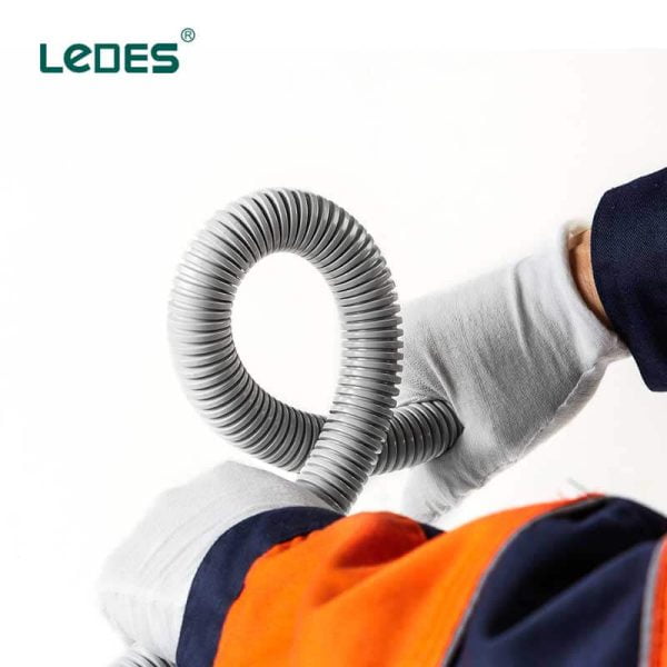 Ledes Iec & Asnzs Certified Lszh Plastic Flexible Corrugated Electrical Conduit Brand Supplier Manufacturer Factory Wholesales Price for Sale New Zealand Peru Chile Sri Lanka Spain Uk Hongkong Singapore Brazil Korea Malta Australian