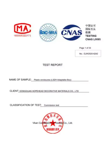 LEDES - Certificación IEC60670 para proveedor fabricante de marca de conductos y accesorios LSZH