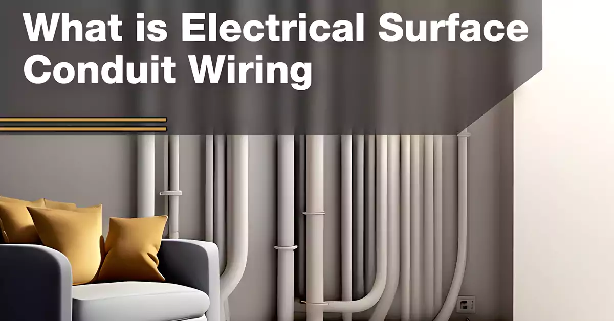 Qu'est-ce que le câblage de conduits électriques de surface
