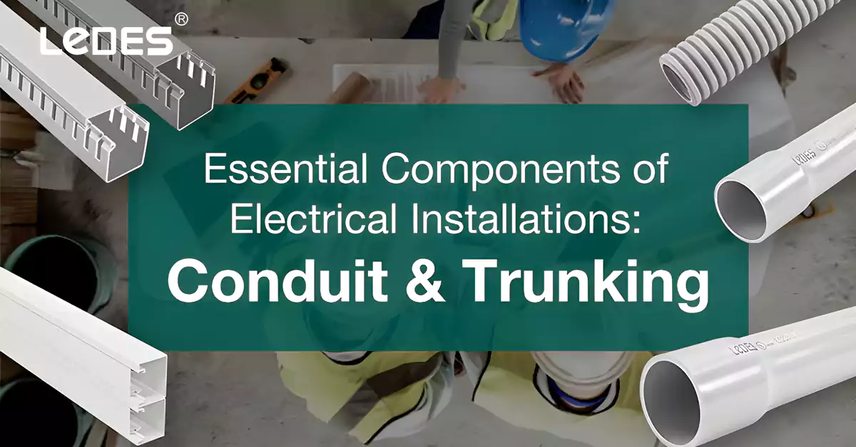 Was ist der Unterschied zwischen einem Conduit und einem Trunking?