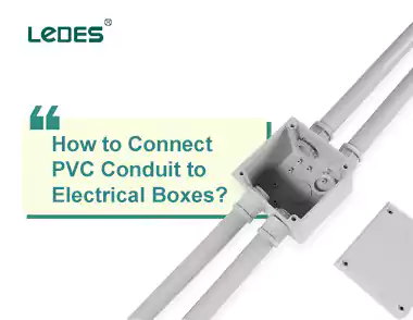 Como conectar conduítes de PVC a caixas elétricas