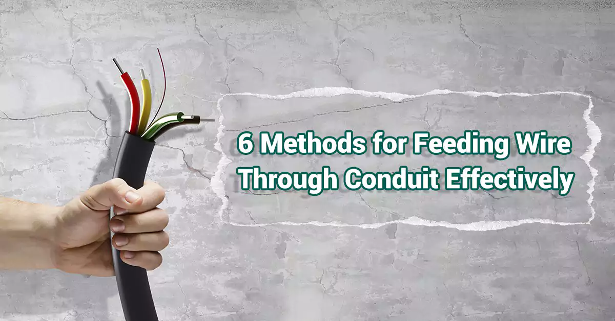 6 métodos para introducir cables a través de conductos de manera eficaz