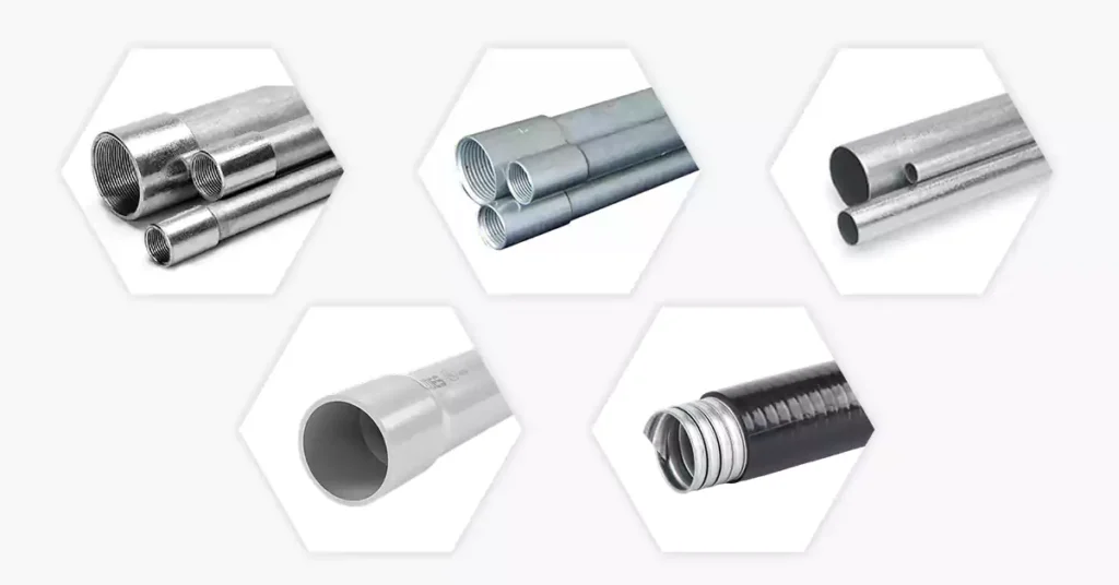 5 Commons Types of Electrical Conduit 5 Commons Types of Electrical Conduit