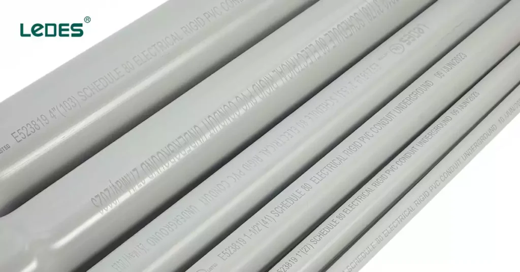 Marking Requirements for Sch 80 Pvc Conduit