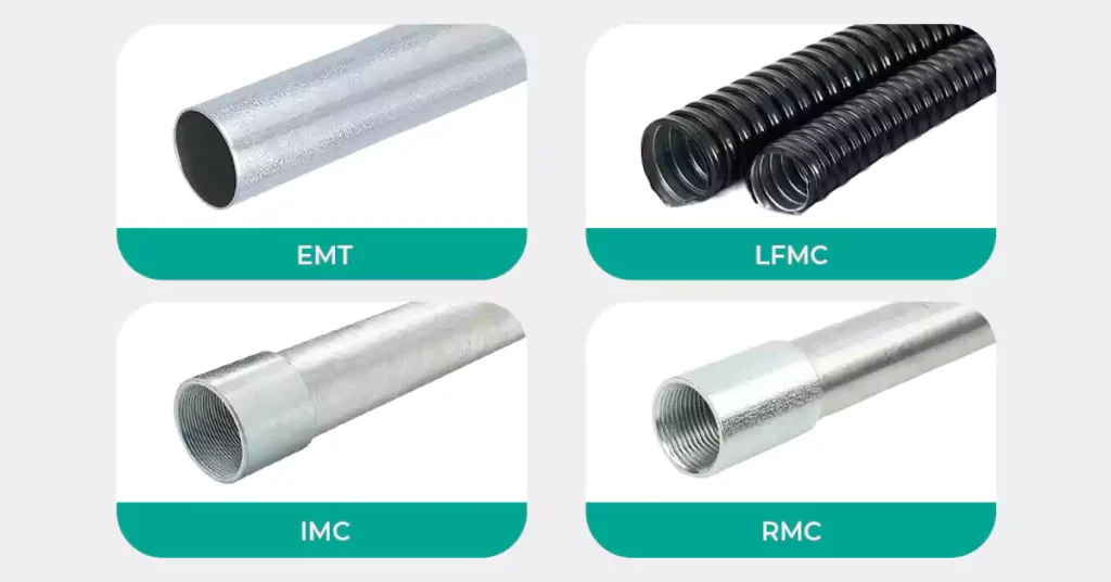 Metallic Conduit - 7 Common Conduit Types Used in Health Care Facilities