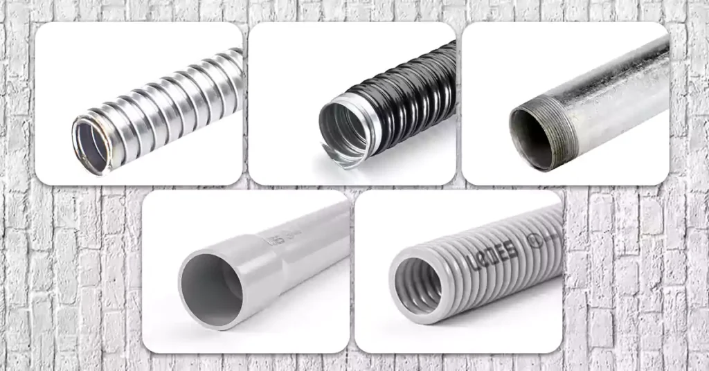 Common Types of Electrical Conduit